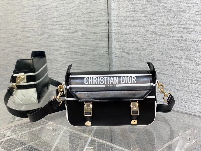 Christian Dior Saddle bags with a studded trim for a bold lookChristian Dior  Bags - 3922