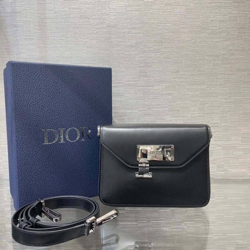 Christian Dior Saddle bags with a patent leather finish for a shiny lookChristian Dior  Bags - 3941