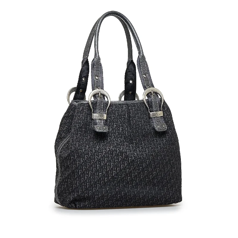 High - fashion Christian Dior bags with a geometric patternDior Diorissimo Buckle Tote (SHG-l1phvR)