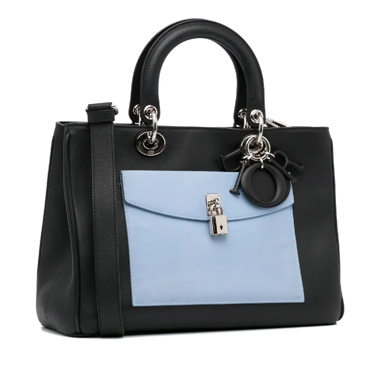 Christian Dior crossbody bags with a front - flap pocket for easy accessDior Diorissimo Pocket Satchel (SHG-hnsrNC)