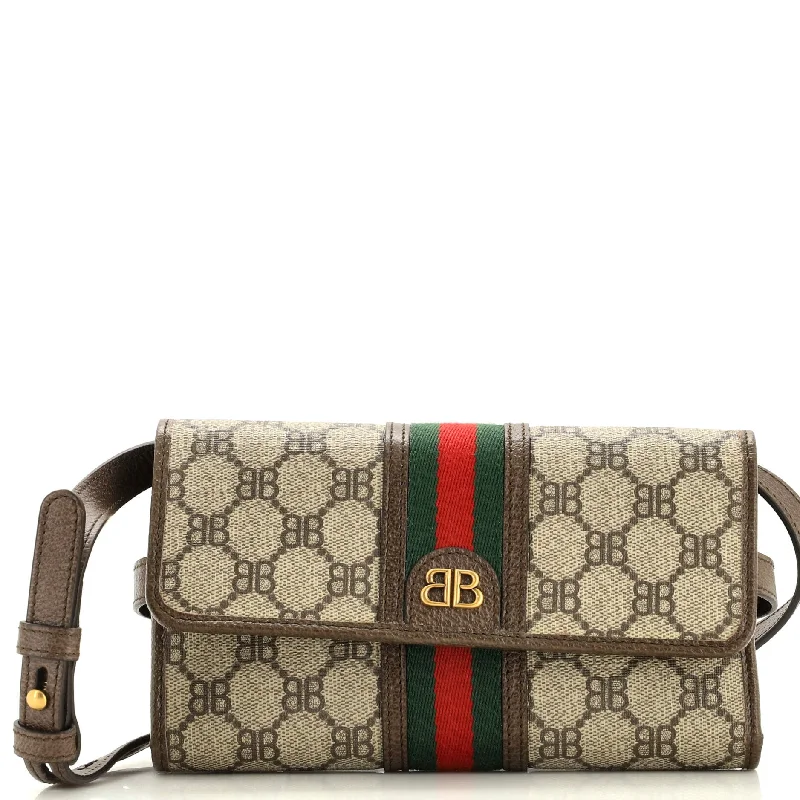 Best bags for photographersx Gucci The Hacker Wallet on Strap BB Coated Canvas