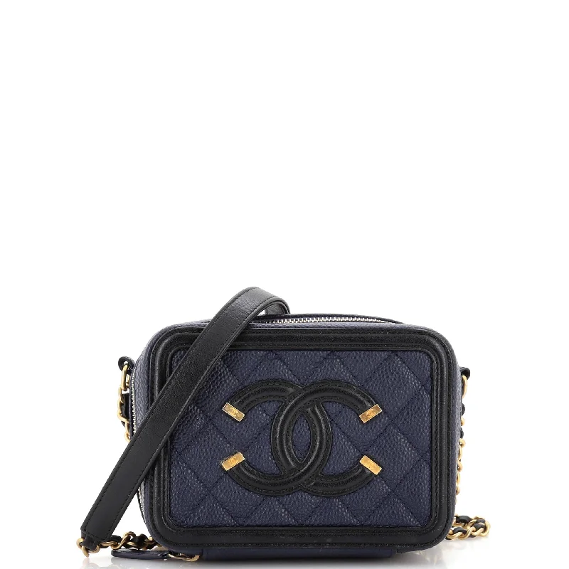 Top-rated backpack brandsFiligree Vanity Clutch with Chain Quilted Caviar Mini