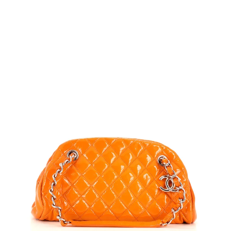 Best bags for weekend getawaysJust Mademoiselle Bag Quilted Patent Small