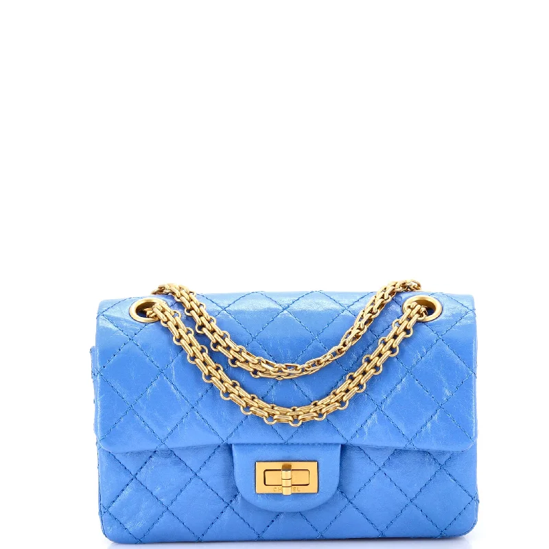 Designer bags with detachable strapsReissue 2.55 Flap Bag Quilted Aged Calfskin Mini