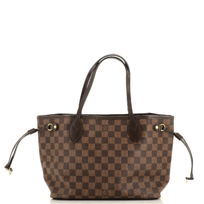 Affordable luxury bags Neverfull NM Tote Damier PM