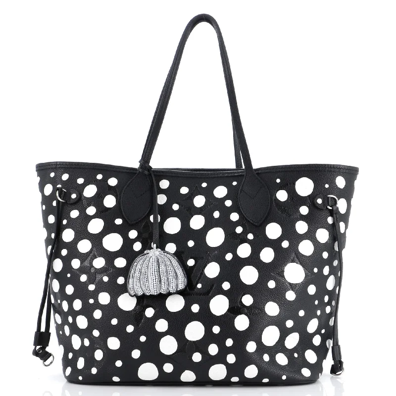 Luxury brand bags on saleNeverfull NM Tote Yayoi Kusama Infinity Dots Monogram Empreinte Giant MM