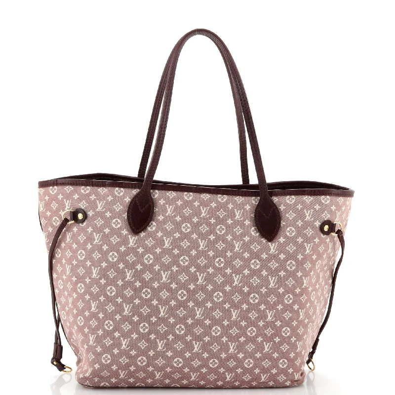 Sustainable fashion bagsNeverfull Tote Monogram Idylle MM