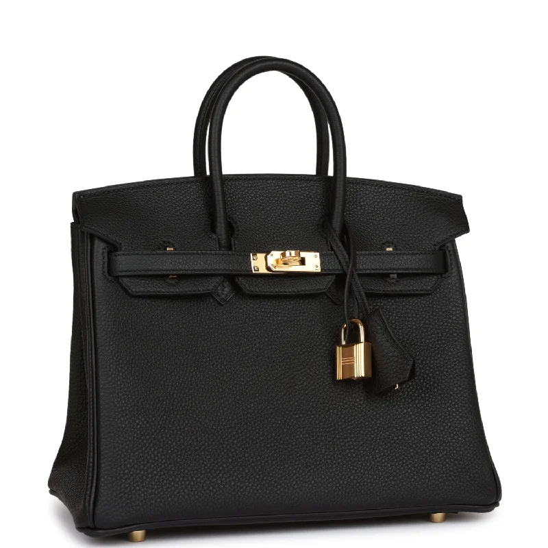 Hermes Birkin Bags in a Rare Lilac Shade for a Stand - Out LookHermes Birkin 25 Black Togo Gold Hardware