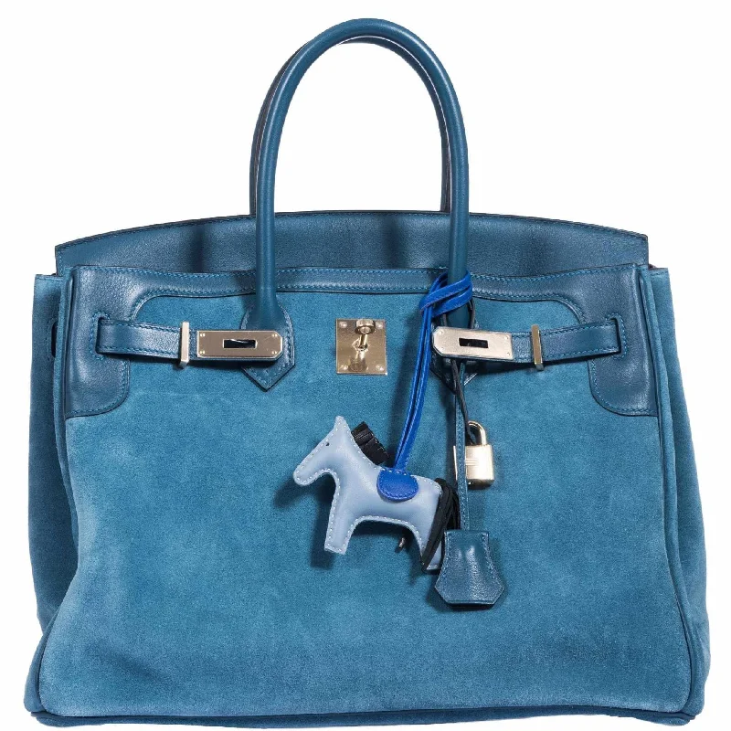 Hermes Birkin Bags with a Hand - Burnished Edge FinishHermes Birkin