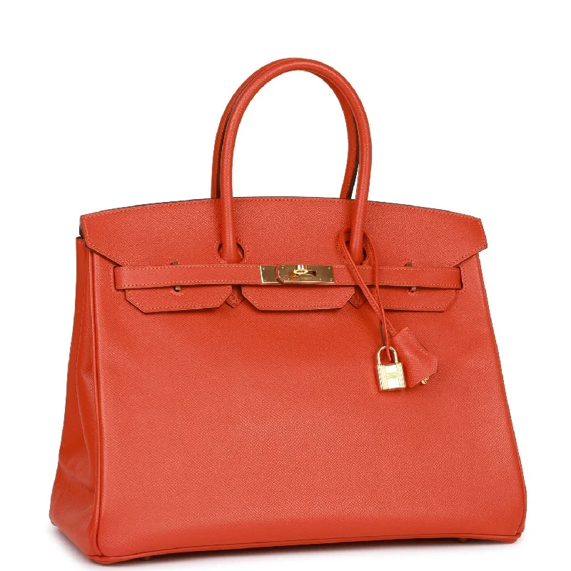 Hermes Birkin Bags in a Light Beige for a Soft and Sophisticated AestheticHermes Birkin 35 Mangue Epsom Gold Hardware