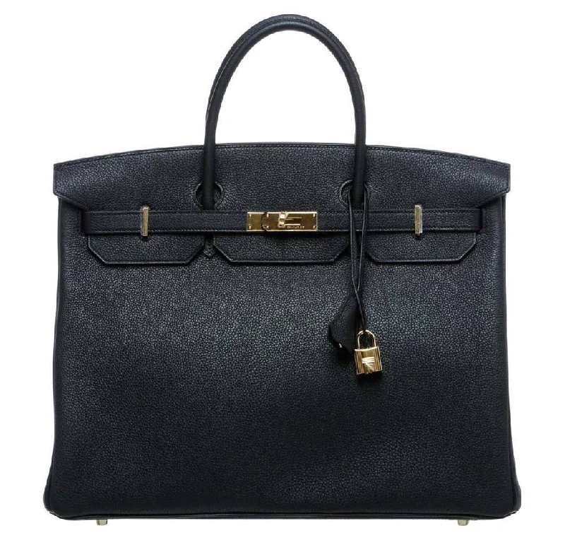 Hermes Birkin Bags with a Detachable Mobile Phone HolderHermès Birkin 40 Noir Togo Bag GHW