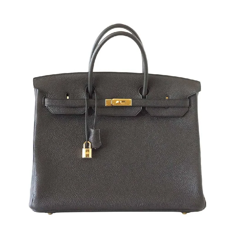 Hermes Birkin Bags with a Studded Leather Trim for a Bold StatementHermès Birkin 40 Plomb Togo Bag