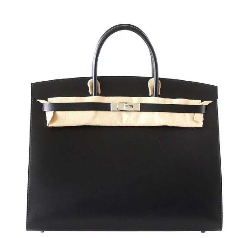 Hermes Birkin Bags in Smooth Box Calf Leather for a Timeless AestheticHermès Birkin Sellier 40 Black Limited Edition Bag