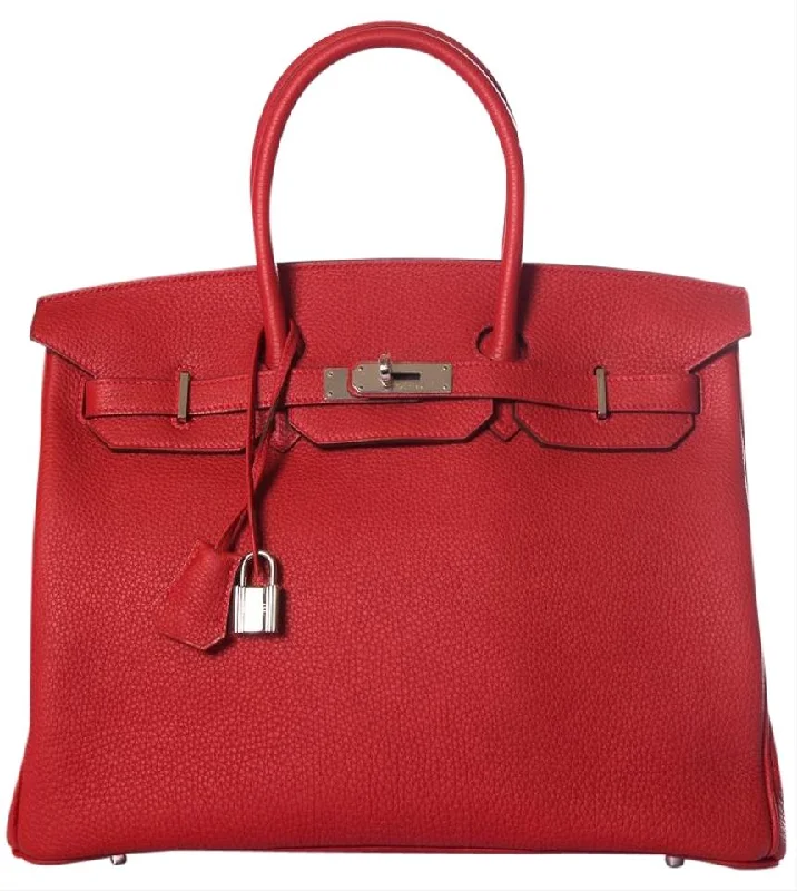 Hermes Birkin Bags in a Rare Lilac Shade for a Stand - Out LookHermès Birkin Togo Geranium Leather Tote